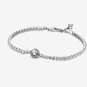 Pandora Sparkling Halo Tennis Bracelet